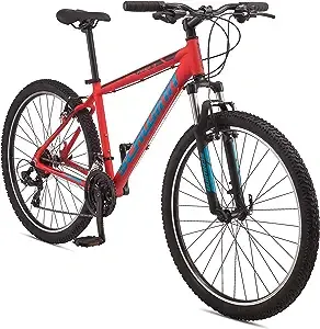 Schwinn Mesa 3 Adult Mountain Bike 21-Speed 27.5-inch Red