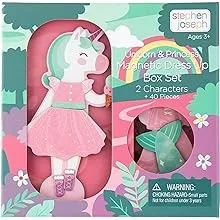 Stephen Joseph - Magnetic Dress Up Doll - Unicorn and Princess