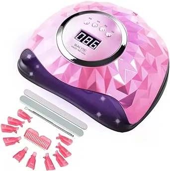 UV LED Nail Lamps,  248W Faster Led Nail Dryer for Gel Nails Polish Curing Gel U