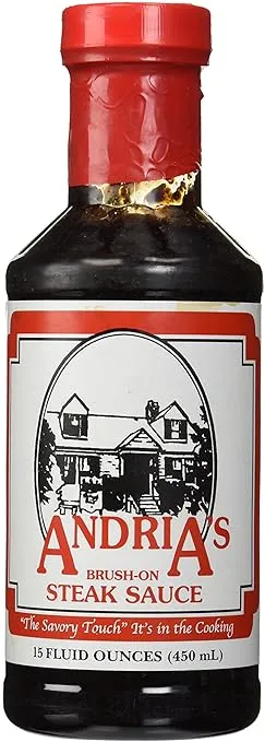 Andrias Steak Sauce, Brush-On - 15 fl oz