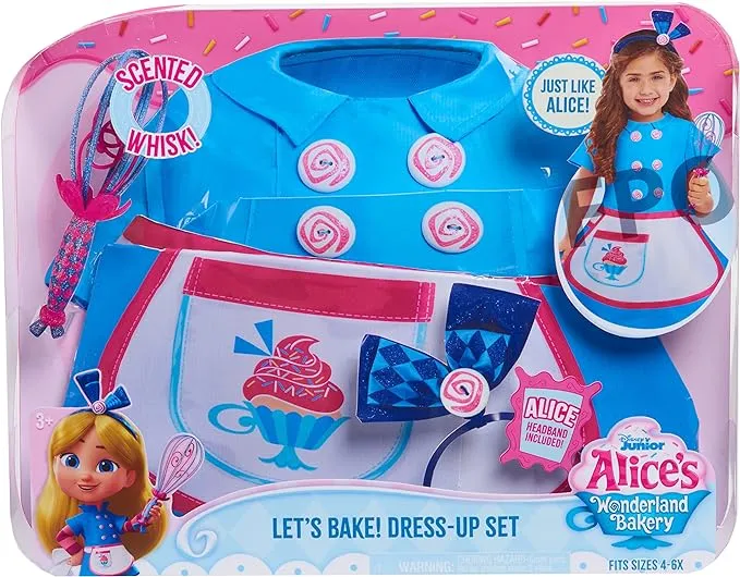 Alice's Wonderland Bakery Let's Bake! Dress Up Set