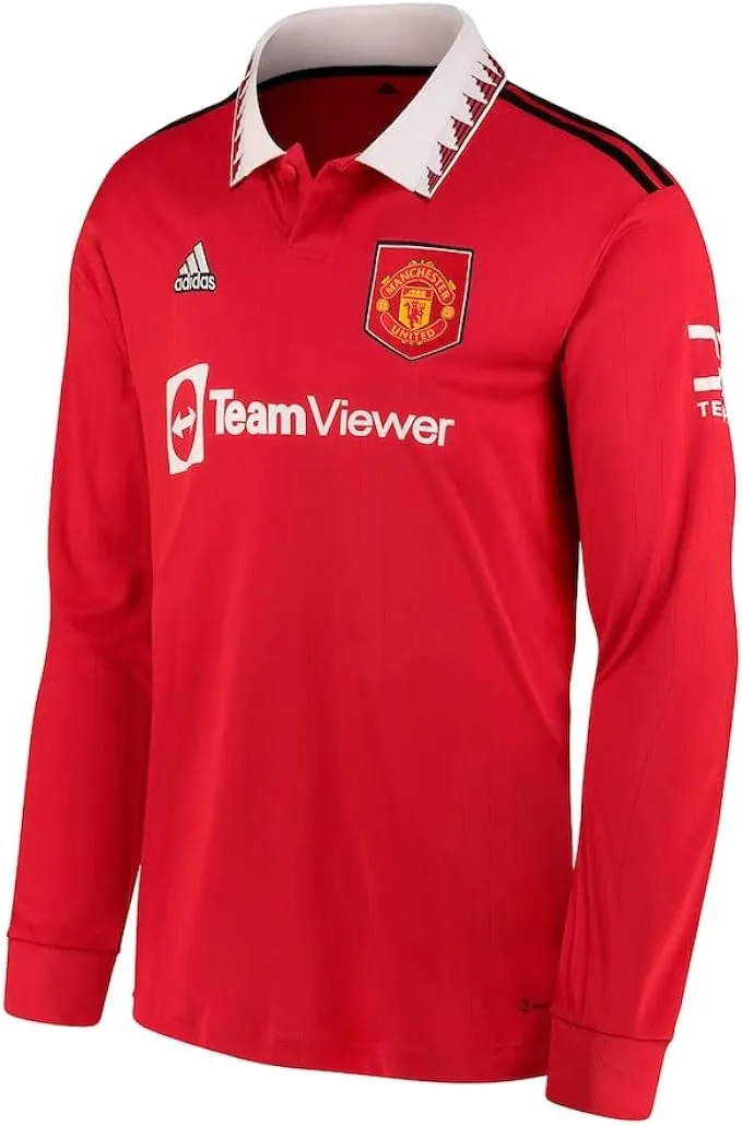 Adidas Manchester United 22/23 Long Sleeve Home Jersey