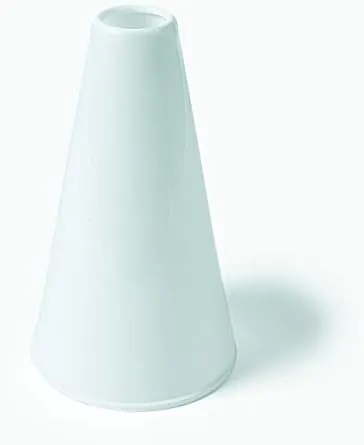 DIY Megaphones for Kid - Bulk set of white 12 plastic pieces - School Spirit and Cheerphones Crafts