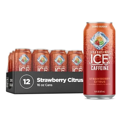 Sparkling Ice +Caffeine Variety Pack Sparkling Water