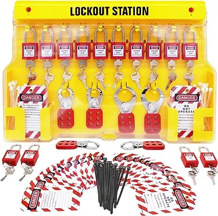 Tradesafe Lockout Tagout Station