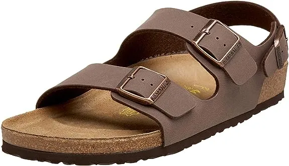 Birkenstock Milano Sandal,Mocha Birkibuc,37 N EU