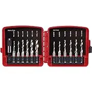 China Titanium Combination Drill Tap Bit Set 13pcs SAE and Metric Tap Bits Kit ...