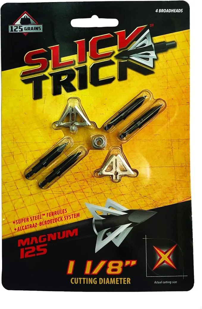 Slick Trick Standard Pro Series and Magnum Broadheads