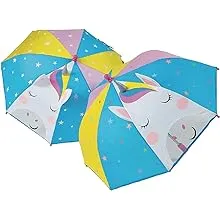 Colour Changing 3D Umbrella - Rainbow Unicorn S6037