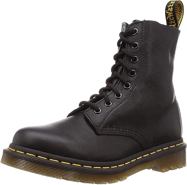 Dr. Martens Womens Pascal Virginia Leather Smooth Retro Punk Calf Boots