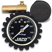 Jaco RDX-160 Bike Presta Tire Pressure Gauge (Max 160 PSI)