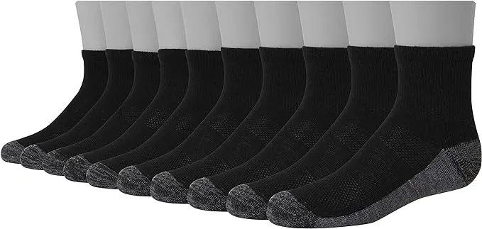 Big Boys Ultimate Ankle Socks, Pack of 10
      
          Big Boys Ultimate Ankle Socks, Pack of 10