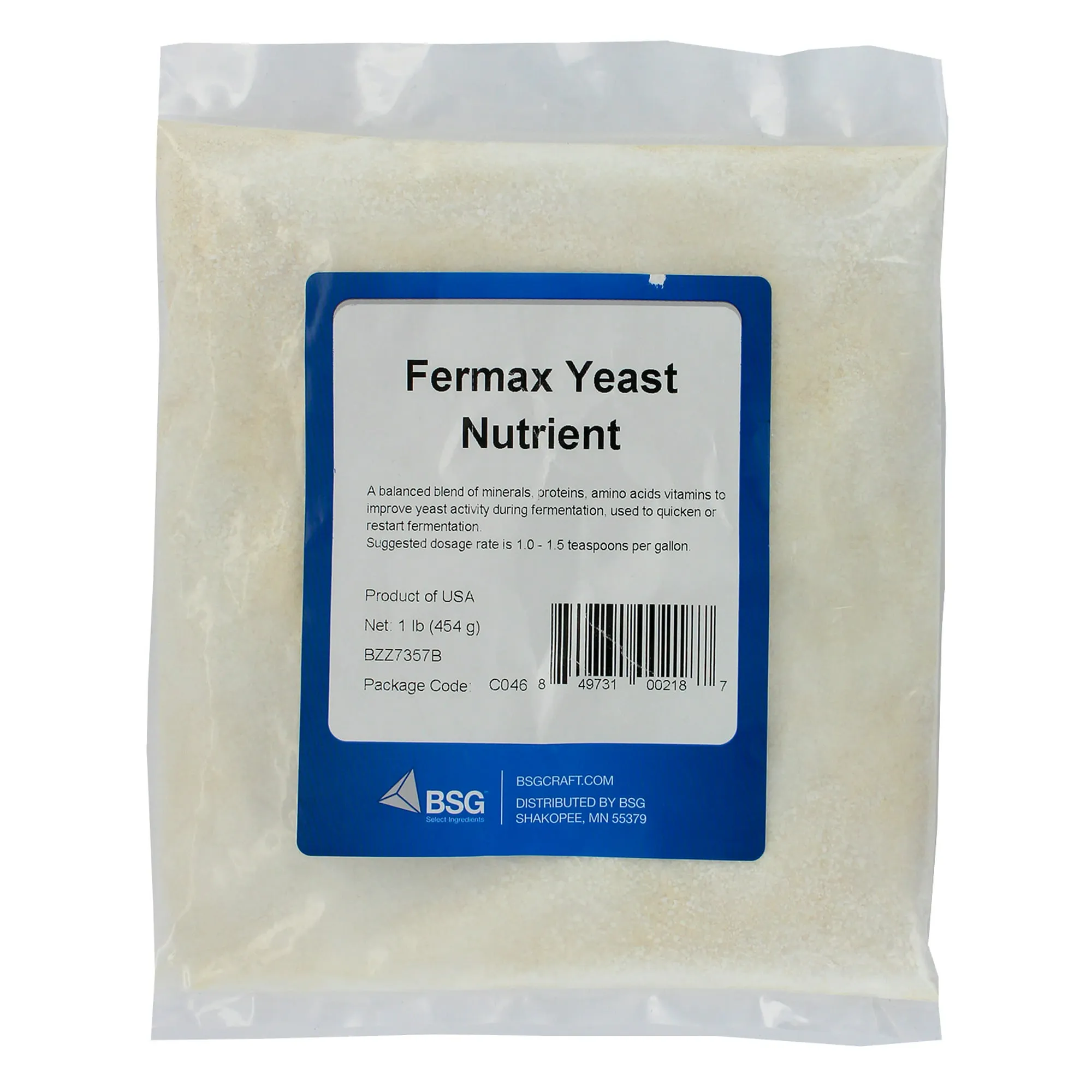 Fermax Yeast Nutrient 1 lb (Packaging may vary)