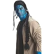 Rubie's mens Avatar Jake Sully Costume Wig Party Supplies, Black, One Size US