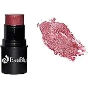 BaeBlu Organic Cheek Tint, 100% Natural Vegan Gluten-Free Cream Blush Stick, Made in USA, Cabernet