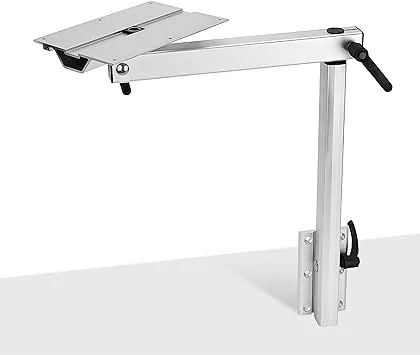 UASIO Removable Table Leg, Adjustable RV Accessories, Rotatable Laptop Table Leg,360 Degree Rotation Desk Used in Yachts RV Motorhome (Table Leg only)