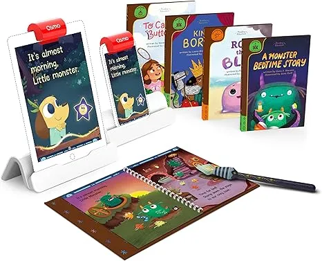 Osmo - Reading Adventure - Advanced Reader Kit for iPad + Access to More Book...