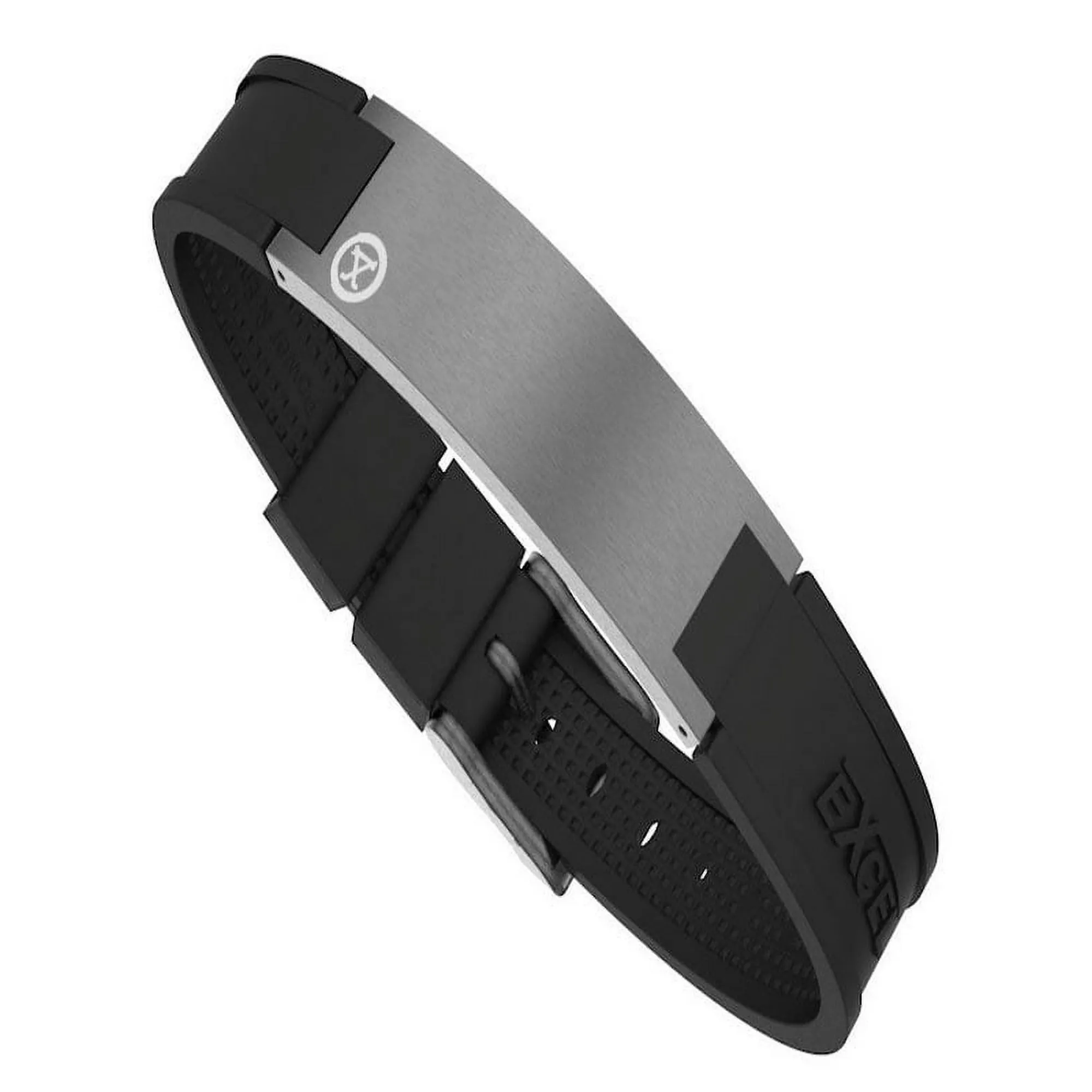 Best Magnetic Energy Golf Bracelet for Men Graphite, Grey