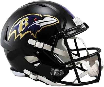 Riddell NFL Baltimore Ravens Full Size Replica Speed Helmet