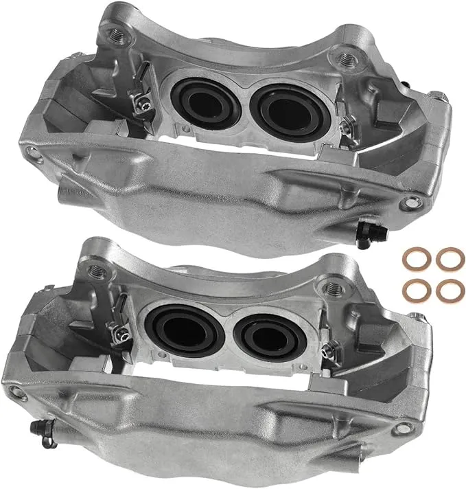 A-Premium Disc Brake Caliper Assembly Compatible with Select Subaru Models - Impreza 2004 2005 2006 2007 2.5L Sedan - Front Driver and Passenger Side