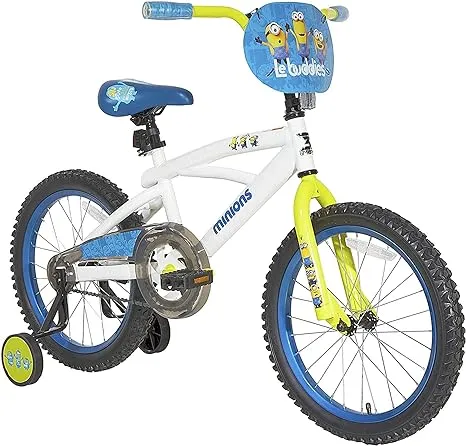 Dynacraft Minions 18-Inch Unisex BMX Bike For Age 6-9 Years