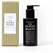 Caldera + Lab The Clean Slate | Men's Organic Foaming Facial Cleanser for Dry, Sensitive, & Normal Skin – Vegan, Natural & Antioxidant Packed Exfoliating Face Wash