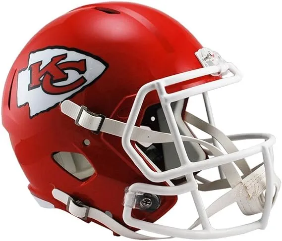 Kansas City Chiefs Full Size Speed Replica Helmet