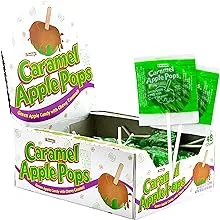 Tootsie Roll Caramel Pops Package APPLE 48 Count, 1 Pack