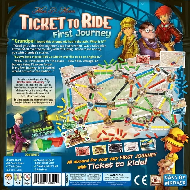 Asmodee Ticket to Ride First Journey