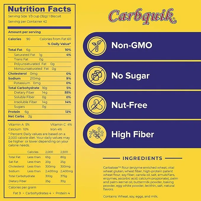 Carbquik Baking Biscuit Mix (48oz)