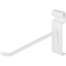 6 inch White Grid Wall Hooks - Pack of 50