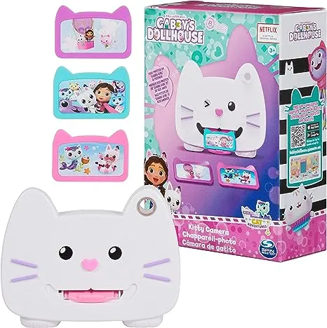 Gabby's Dollhouse, Kitty Camera, Pretend Play Preschool Kids Toys for Girls and Boys Ages 3 and up