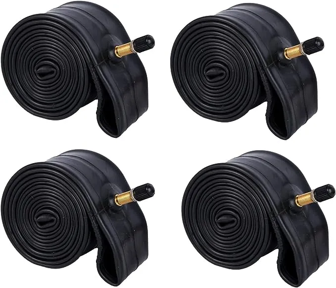 BWSHLF 26&#034; X 1.75-2.3 Mountain Bike Inner Tubes 4 Pack Durable Butyl Rubber MTB