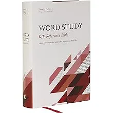 KJV, Word Study Reference Bible, Hardcover, Red Letter, Comfort Print: 2,000 Keywords that Unlock the Meaning of the Bible