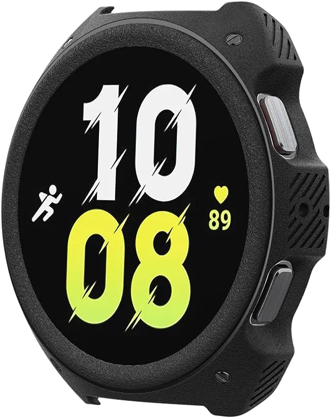 Caseology Vault Case Compatible with Galaxy Watch 5 44mm - Matte Black