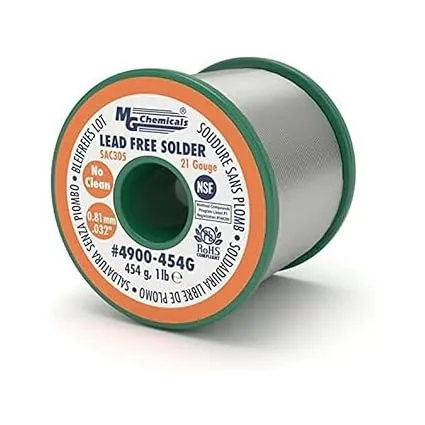 Circuit Specialists | .032&#034; 21 Guage 1/2lb Lead Free Solder - No Clean