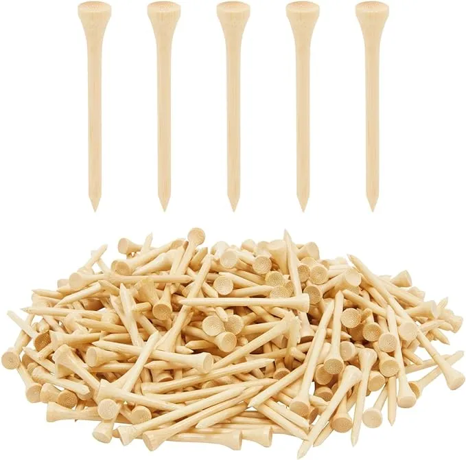 Juvale Golf Tees, Wood Bamboo (2.75 in, 300 Pack)