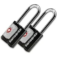 Samsonite Travel Sentry 2-Pack Key Locks, Black