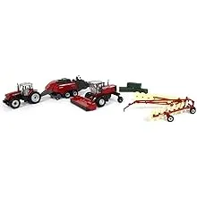 Massey Ferguson 1/64 4 Piece Haying Set