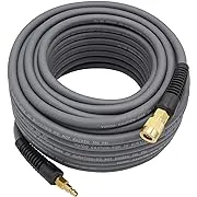 YOTOO Hybrid Air Hose 3/8-Inch by 100-Feet 300 PSI Heavy Duty, Lightweight, Kink