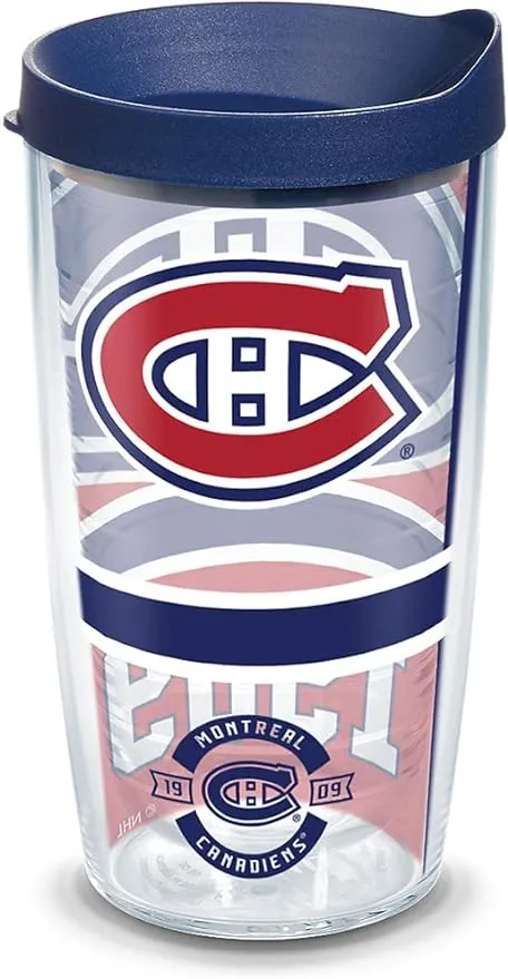 NHL Montreal Canadiens Topshelf 16oz. Tumbler with lid