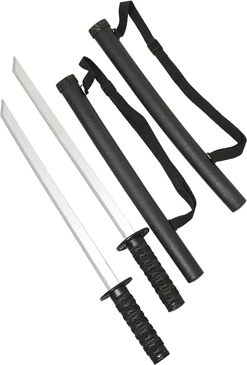 24 Inch Long Exclusive Twin Ninja Sword Set