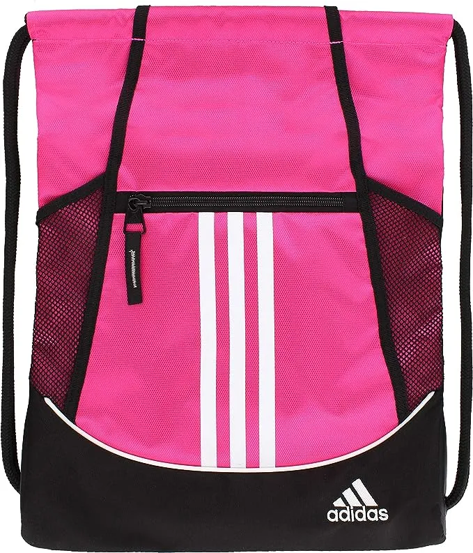 adidas Unisex Alliance 2 Sackpack, Team Shock Pink, One Size