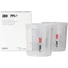 3M 26001 PPS Series 2.0 Cup, Standard (22 fl oz, 650 ml)