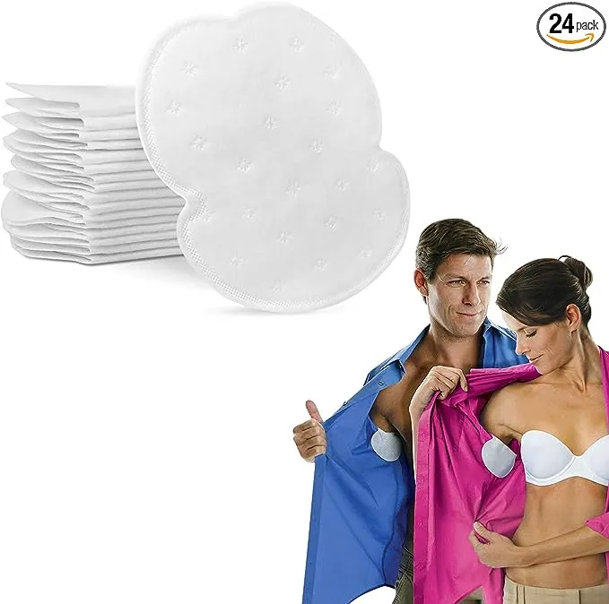 Kleinert's Underarm Sweat Pads 24 Premium Quality Absorbent Dress Shields Armpit Guards