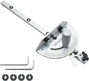 Universal Table Saw Miter Gauge Assembly Miter Gauge with 27 Angle Stops