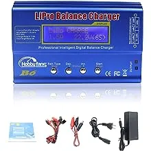 Hobby Fans B6 Mini Professional Balance Charger/Discharger with Power Supply for ...