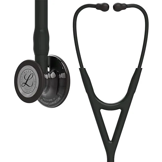 3M Littmann 6241, Cardiology IV™ Diagnostic Stethoscope, High Polish Rainbow-Finish Chestpiece, Raspberry Tube, Smoke Stem and Smoke Headset, 27 inch