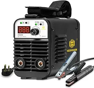 HZXVOGEN 110/220V Stick Welder 200Amp ARC MMA Lift TIG Welding Machine with Hot Start Arc force Anti-Stick IGBT Portable Mini Welder Machine with Electrode Holder Cable Clamp