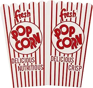 44E Open Top Popcorn Boxes (Pack of 50ct)